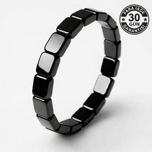 Hemios® Hematit Erkek Güç Bilekliği