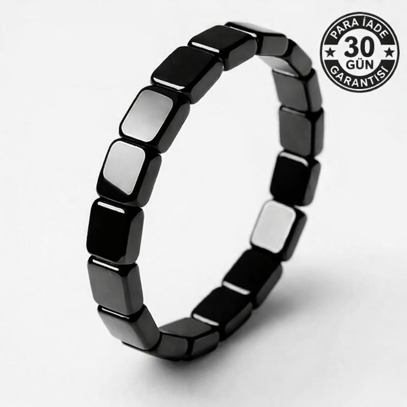 Hemios® Hematit Erkek Güç Bilekliği