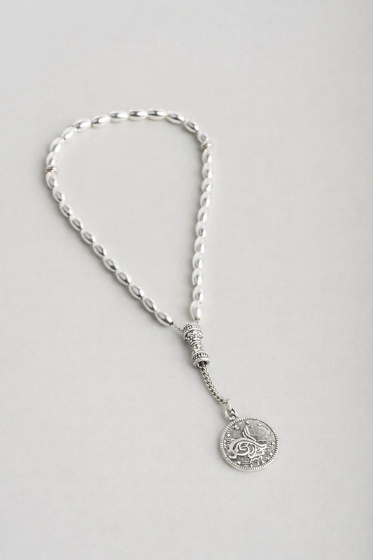 Hemios® Gümüş Kaplama Tesbih